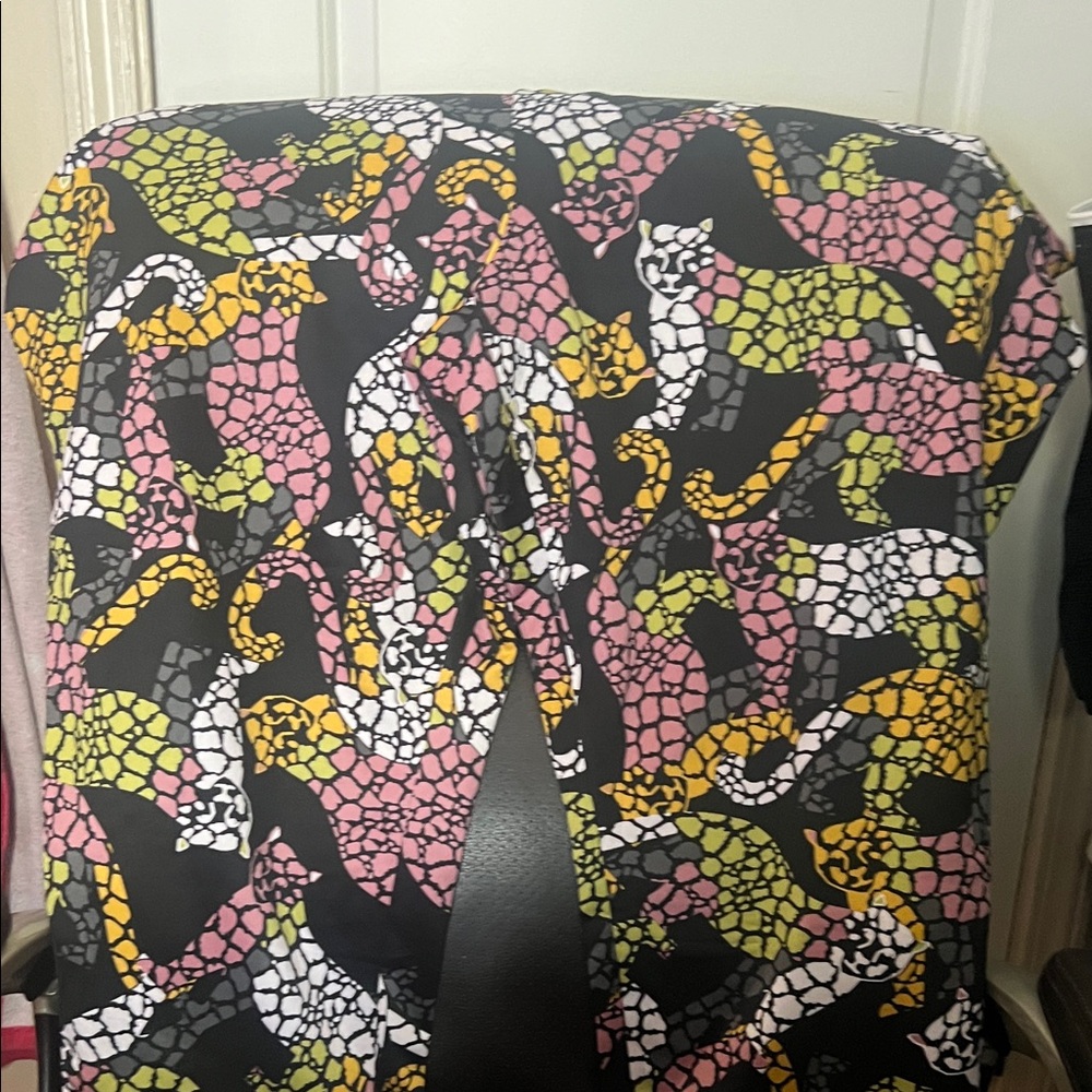Colorful Mosaic Animal Print pants